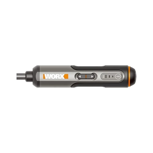 Аккумуляторная отвертка WORX 4В, 2,5Нм, 1,5Ач, набор оснастки WX240 фото 6