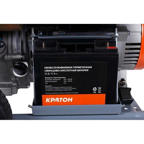Бензиновый генератор Кратон GG-6500EM 3 08 01 038 фото 8
