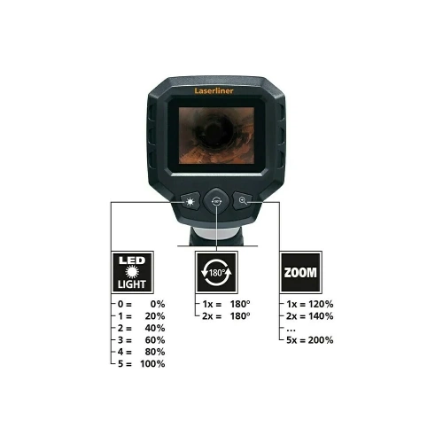 Компактный видеоинспектор Laserliner VideoScope One 082.252A фото 6