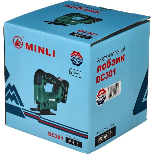 Аккумуляторная лобзиковая пила MINLI 65mm Li-ion 18Vx2 DC301-2.0A фото 3