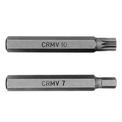Набор бит HEX, Torx , SPLine, хвостовик-шестигранник 1/2, CrV, 42 шт. Stels фото 4