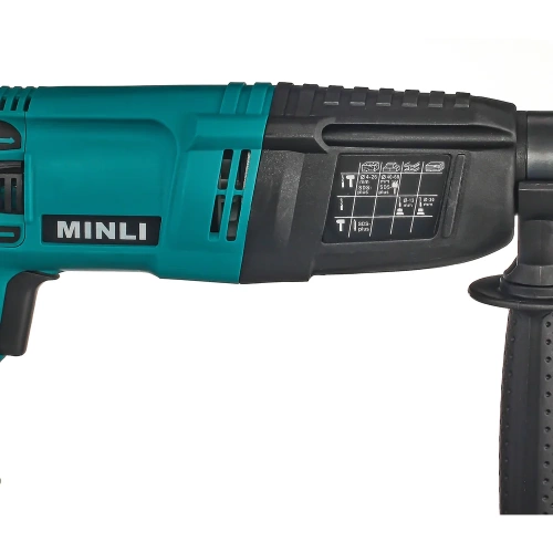 Перфоратор MINLI SDS PLUS 26мм. 800Вт / 65202 фото 8