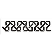 Трафарет Maestro 02936-3 400х120 мм