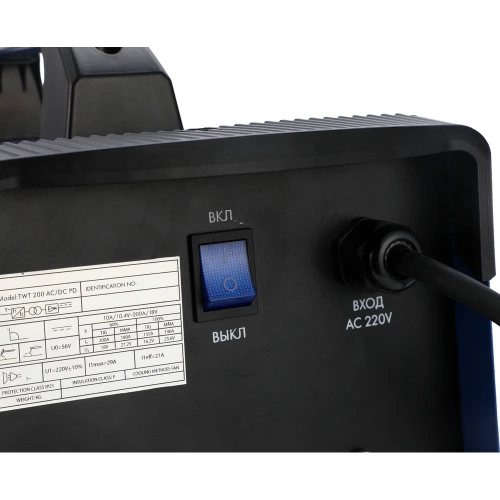 Аппарат аргонодуговой сварки AE&T 200А/220В цифровой TWT200AC/DCPD фото 8