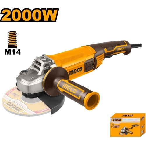 Угловая шлифовальная машина INGCO AG200018 фото 3