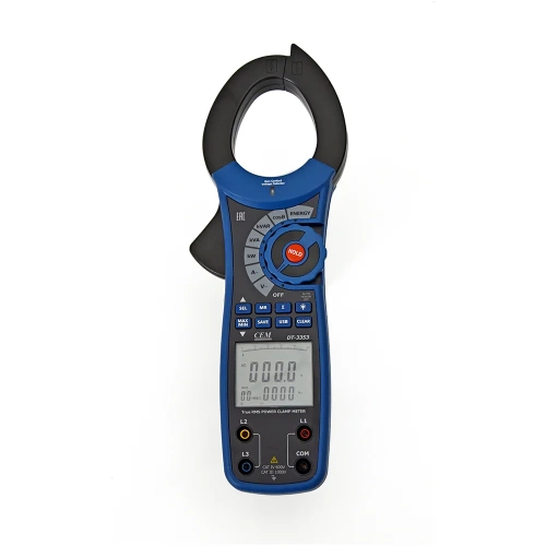 Токовые клещи с измерителем мощности СЕМ DT-3353 481530