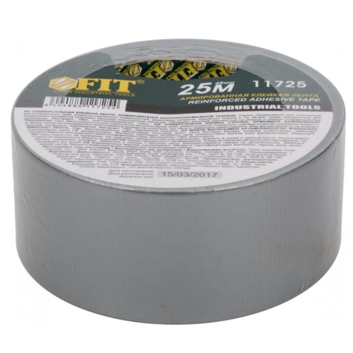 Лента клейкая универсальная Fit Ductape 11725 серая 48 мм 25 м фото 3