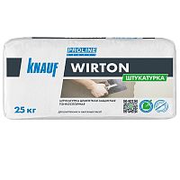 Штукатурка цементная Knauf Виртон 25 кг