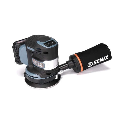 Машина шлифовальная эксцентриковая аккумуляторная SENIX X2 20V, 125мм, без акб и зу, PSX2-M1-EU-0 фото 7