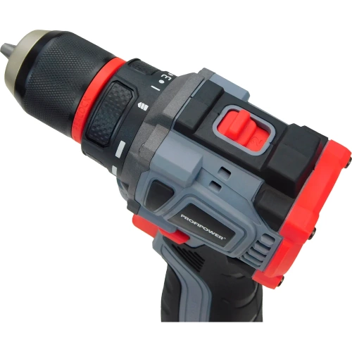 Аккумуляторный бесщеточный шуруповерт Profipower BL-161 16В, 40Нм, Li-ion 2 шт, 2.0Ач,2 скорости, 0.8-10 мм, З/У, в кейсе E0210 фото 9