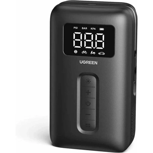 Портативный насос для накачивания шин Ugreen CD259 15951 Portable Tire Inflator. Цвет: черный 15951_