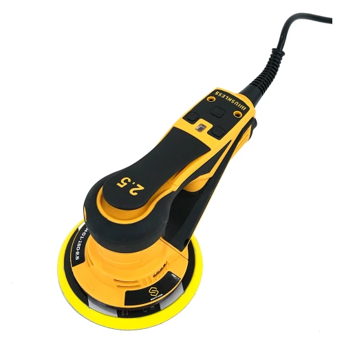 Шлифовальная ручная машинка SCHTAER 220V/50Hz, 350W, эксцентрик 2,5 мм SCH-01-150-2.5 фото 6