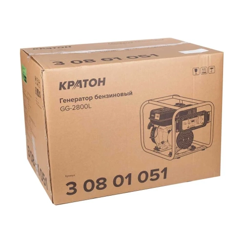 Бензиновый генератор КРАТОН GG-2800L 3 08 01 051 фото 10