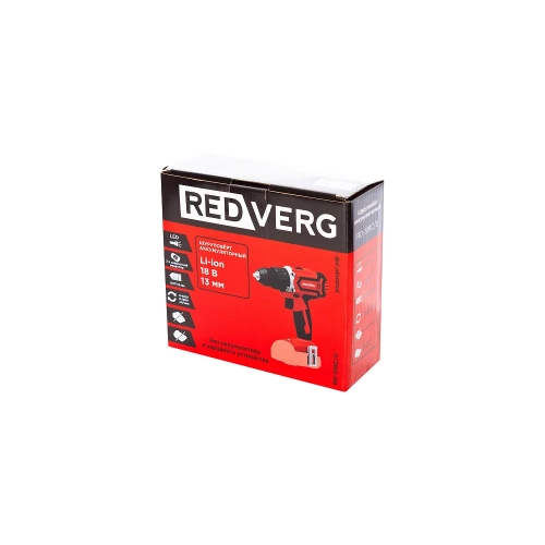 Аккумуляторная дрель-шуруповерт REDVERG RD-S18C/U без аккумулятора и з/у 6672864 фото 11