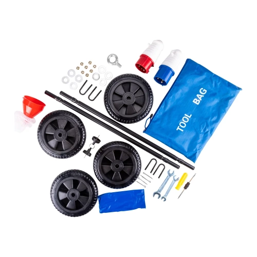 Дизельный генератор Foxweld expert d5500-3 hp, 5.0-5.5 квт, 1ф=3ф, розетка 400В/16А, розетка 230В/32А 8896 фото 9