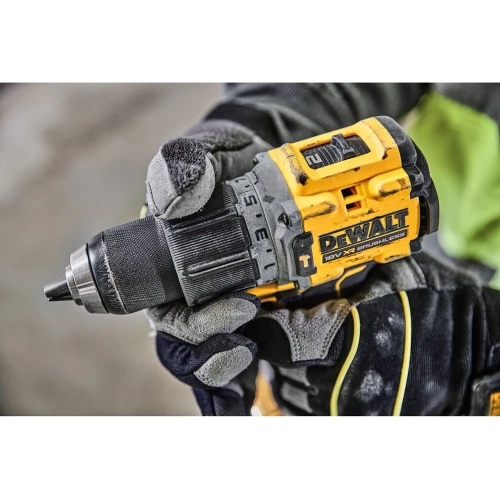 Аккумуляторная ударная дрель-шуруповерт DEWALT DCD805NT, 18 В, 2000 об/мин, 34000 уд/мин, без АКБ и ЗУ, в кейсе TSTAK DCD805NT-XJ фото 7