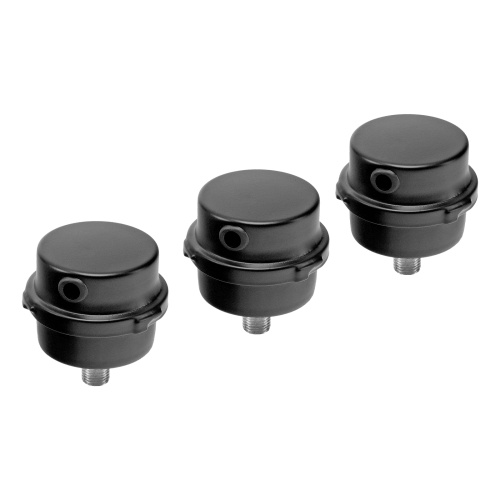 Компрессор безмасляный, малошумный  DLS 2250/100, 2250 Вт, 3x750, 100 л, 410 л/мин блок управления/ Denzel фото 37