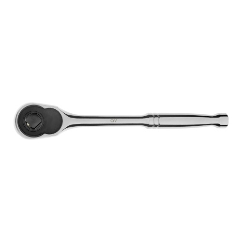 Ключ-трещотка 1/2", CrV, 120 зубьев, цельнометаллический, хром Gross фото 4