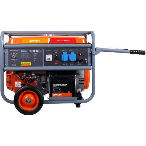 Бензиновый генератор Кратон GG-6500EM 3 08 01 038 фото 3