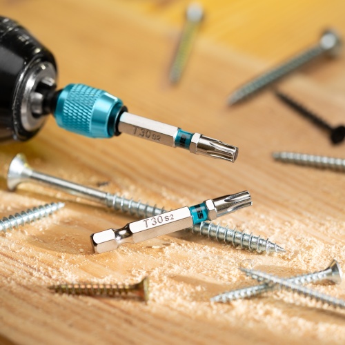 Бита Torx 30х50мм, сталь S2, шестигр., 2 шт. Gross фото 4
