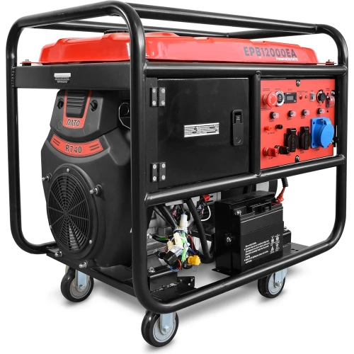 Бензогенератор REDVOLT EPB12000EA фото 3