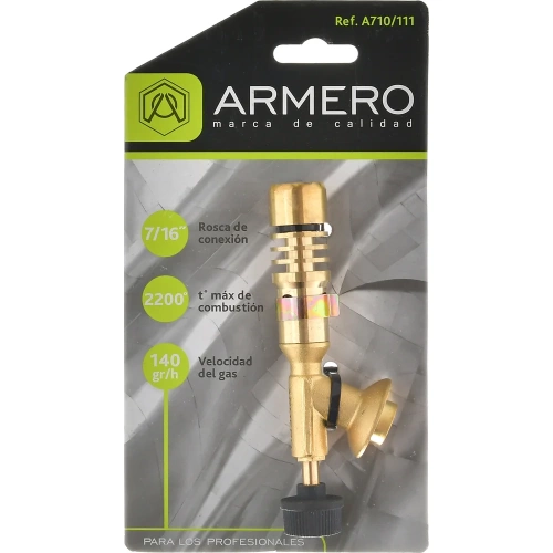 Газовая горелка Armero, резьба 7/16", mini A710/111 фото 3