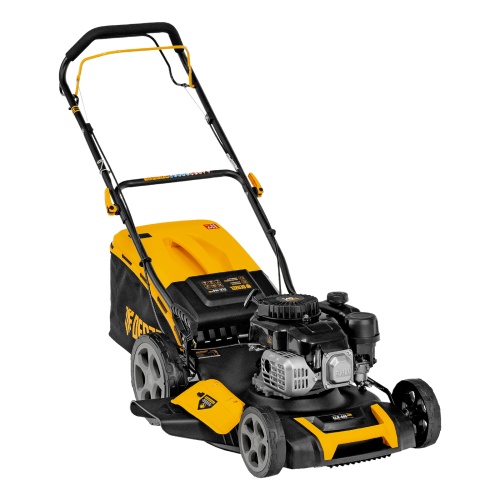 Газонокосилка бензиновая GLR-460SP-ZS, 149 см3, ширина 46 см, привод, травосборник 65 л Denzel фото 13