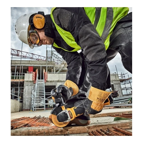 Угловая шлифмашина DEWALT 18В XR 125мм, сдвижн.выкл. б/бат DCG405N DCG405N-XJ фото 10