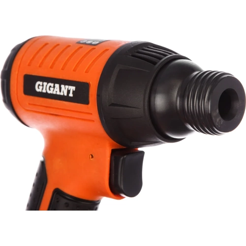 Пневмодолото (5 Дж; оснастка 10 мм шестигранник) Gigant RP4500 + 5 насадок фото 9