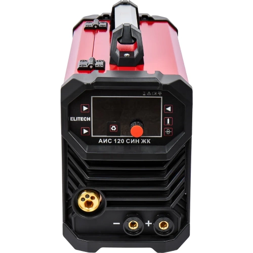 Сварочный инвертор Elitech MIG/MAG АИС 120 СИН ЖК 204747 фото 4