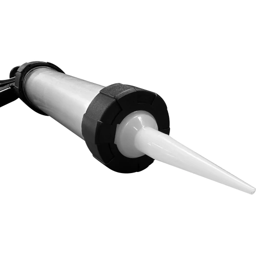 Пистолет для герметика vertextools 600 мм, алюминий 9016 фото 3