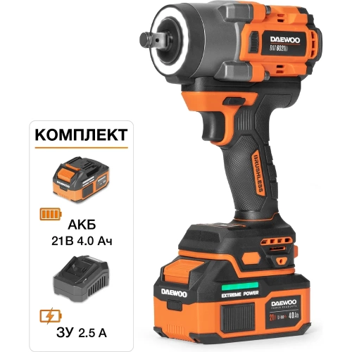 Винтоверт ударный аккумуляторный DAEWOO DAX 6021Li SET фото 3