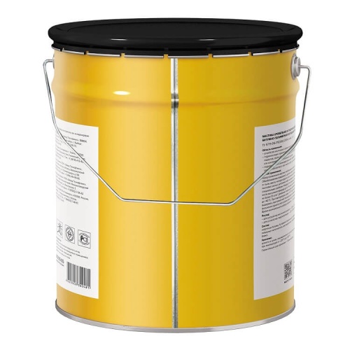 Мастика защитная алюминиевая ТЕХНОНИКОЛЬ № 57, 20 кг фото 3