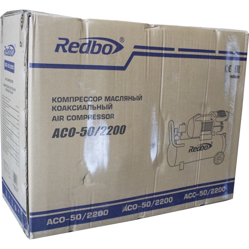Компрессор масляный Redbo ACO-50/2200 коаксиальный 39781 фото 10