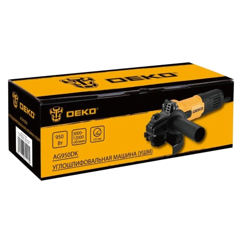 Углошлифовальная машина DEKO (УШМ) AG950DK, 125 мм, 950 Вт 083-1024 фото 3