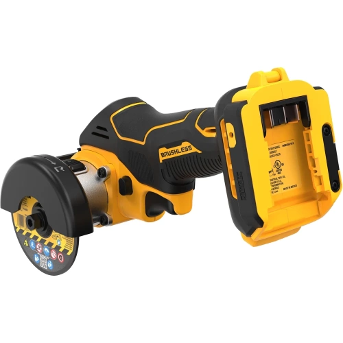 Аккумуляторная отрезная машина Dewalt DCS438E2T, 18 В, 76 мм, 20000 об/мин, с 2 АКБ 1.7 Ач и ЗУ, в кейсе TSTAK DCS438E2T-QW фото 6
