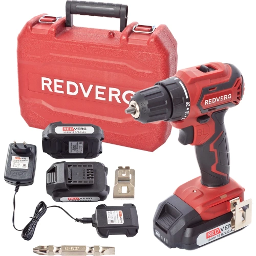 Аккумуляторный бесщеточный шуруповерт REDVERG RD-S18MBL/U 6679856