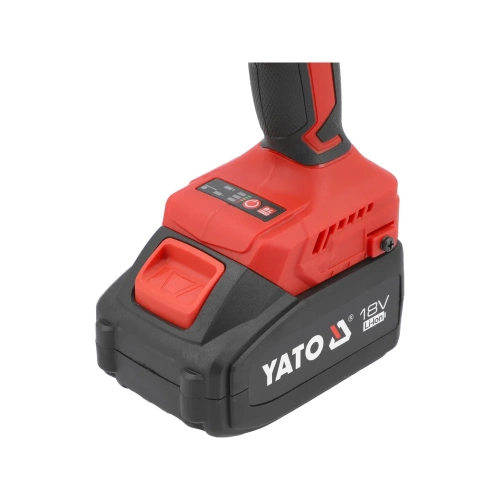 Аккумуляторный бесщёточный ударный гайковерт YATO 350 Н/м 1/2 дюйма YT-8277925 фото 7