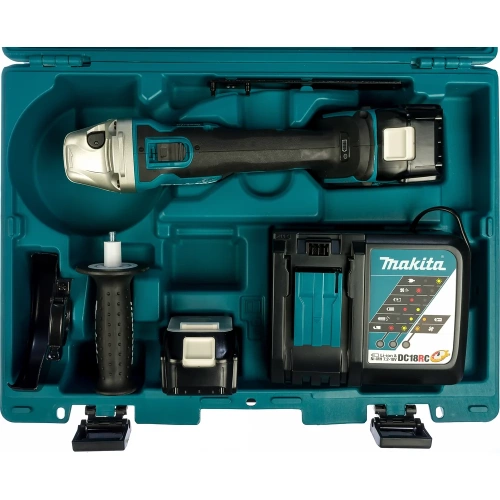 Угловая шлифмашина Makita LXT DGA506RME фото 5
