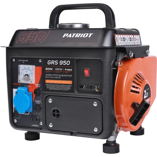 Бензиновый генератор Patriot GRS 950 476102219 фото 4