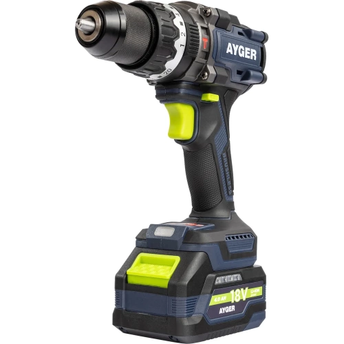 Аккумуляторный бесщеточный ударный шуруповерт AYGER AP20BL4-160