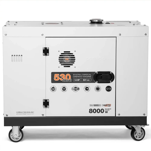 Дизельный генератор с функцией Dual Power Daewoo DDAE 10000DSE-3 фото 5