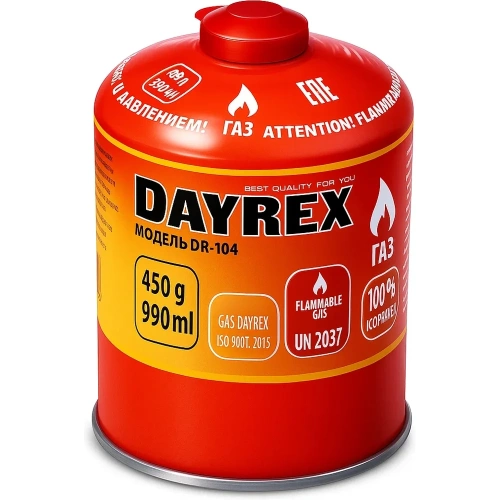 Газовый баллон DAYREX 104 450 г 629936