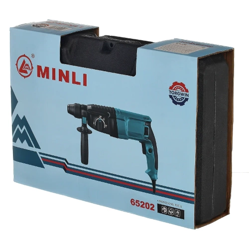 Перфоратор MINLI SDS PLUS 26мм. 800Вт / 65202 фото 3