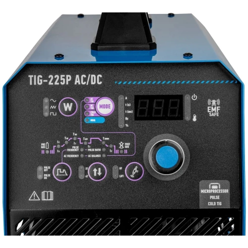 Инверторный аппарат аргонодуговой сварки SOLARIS TIG-225P AC/DC SL5718-8 фото 4