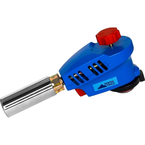 Газовая горелка с пьезоподжигом vertextools охотник 0832 фото 3