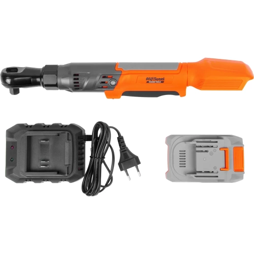 Трещотка аккумуляторная AV Steel AV-CR 18/90 BL (1x2Ah) AV-961405 фото 3