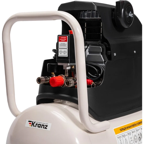 Компрессор воздушный Kranz KR-1500/50, 1500Вт, 280 л/мин, 50л KR-16-1152 фото 6
