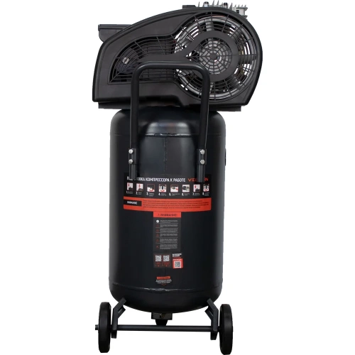 Компрессор ременной Verton Air AC-100/510V 230/50 В/Гц,масл.рем.510л/м,100л,10б,2,5кВт,2800об/мин,италь.тип,рапид.асинх. однофаз.вертикальный 01.14017.21033 фото 9