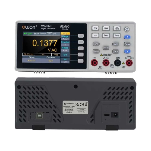Настольный мультиметр OWON XDM1241 OW307 фото 6